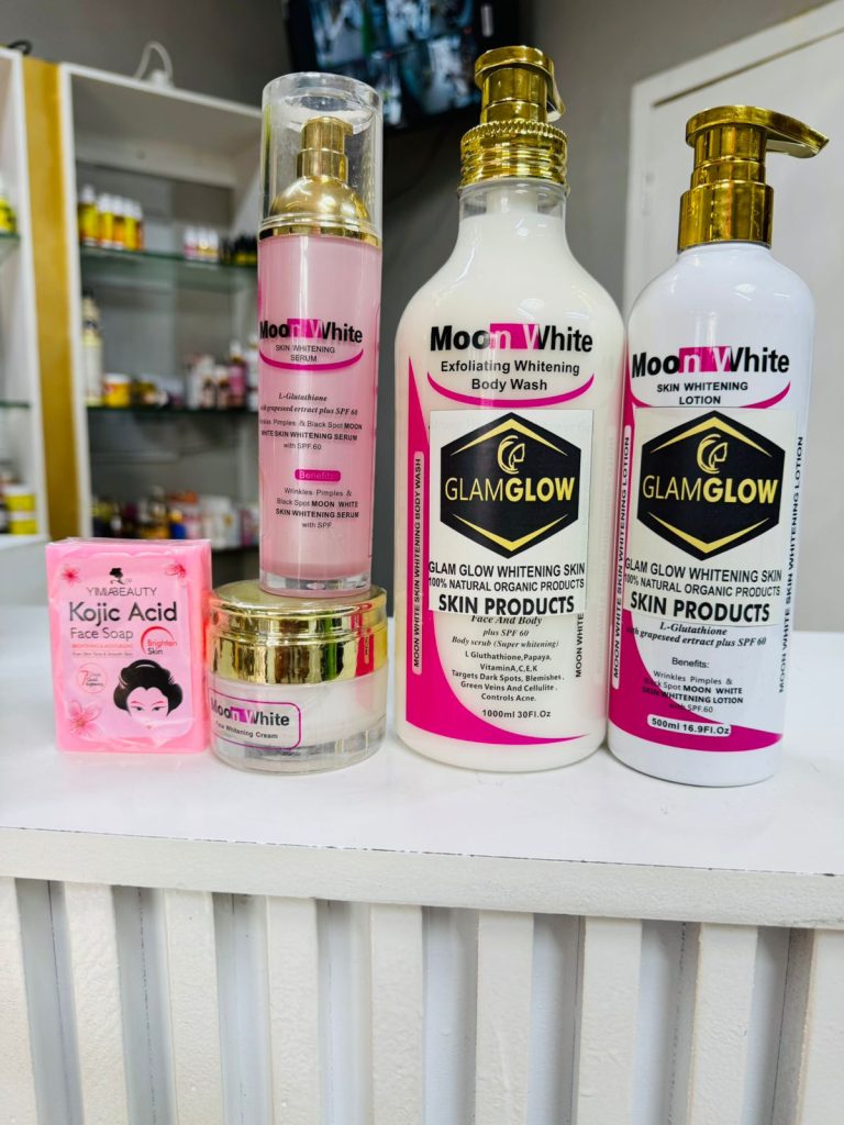 Moonlight whitening for sensitive skin